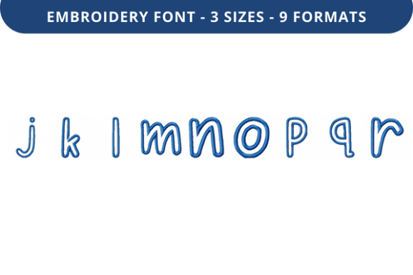 Bright Young Owl Font J to R: A Versatile Embroidery Solution for Personalized Design