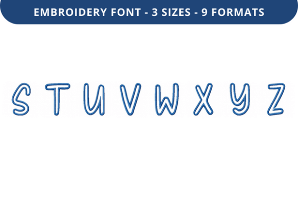 Bright Young Owl Font S to Z: A Versatile Embroidery Tool for Creative Projects
