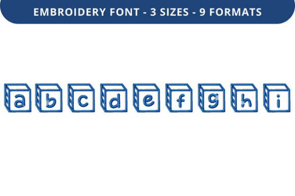 Corner Block Font a to I: A Versatile Embroidery Solution for Every Project