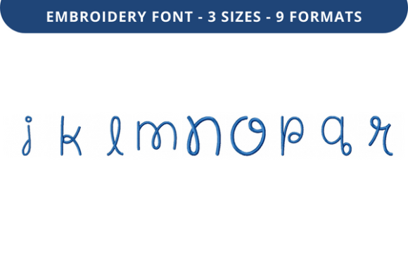 Dear Doily Font J to R: A Versatile Embroidery Font for Personalized Designs