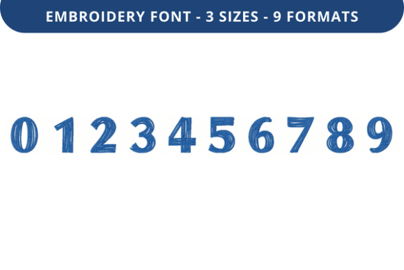 Hay Girl Hay Font 0 to 9: A Versatile Embroidery Resource for Creative Projects