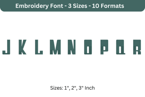 Jeopardy Font J to R: A Practical Guide for Custom Embroidery Projects