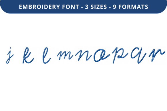 Melinoe Font J to R: A Versatile Embroidery Solution for Every Project