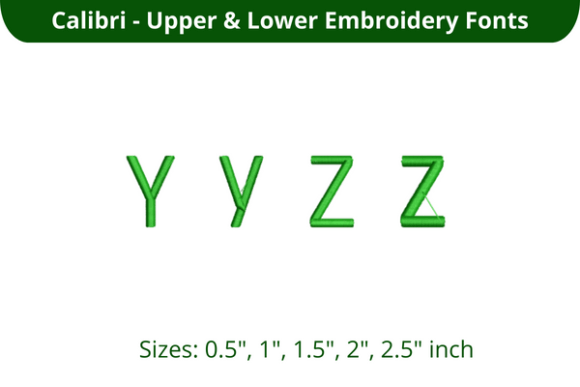 Personalizing Your Designs with Calibri Font YZ: A Versatile Embroidery Solution