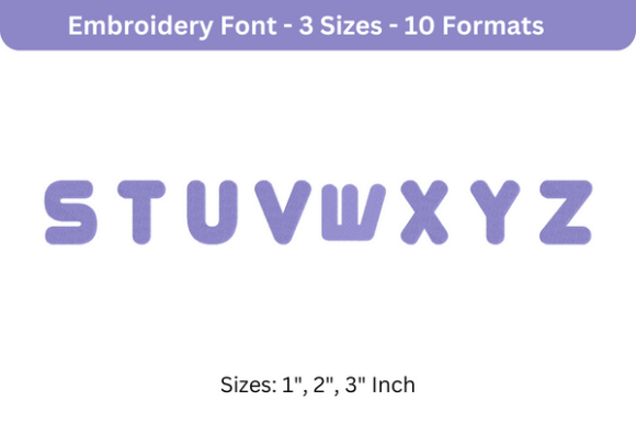 You Are Here Font S to Z: A Comprehensive Guide to Personalized Embroidery